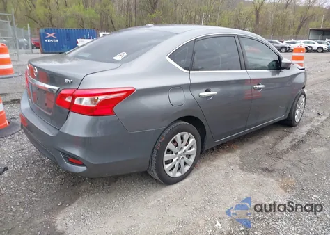 2016 Nissan Sentra Sv из США, поврежденный, VIN 3N1AB7AP9GL673517